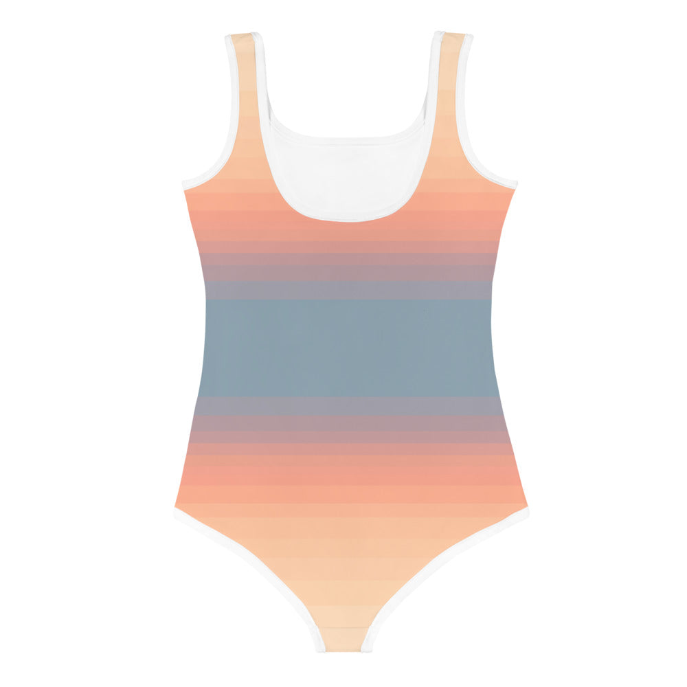Minimalist Sunset Toddlers/Kids Swimsuit