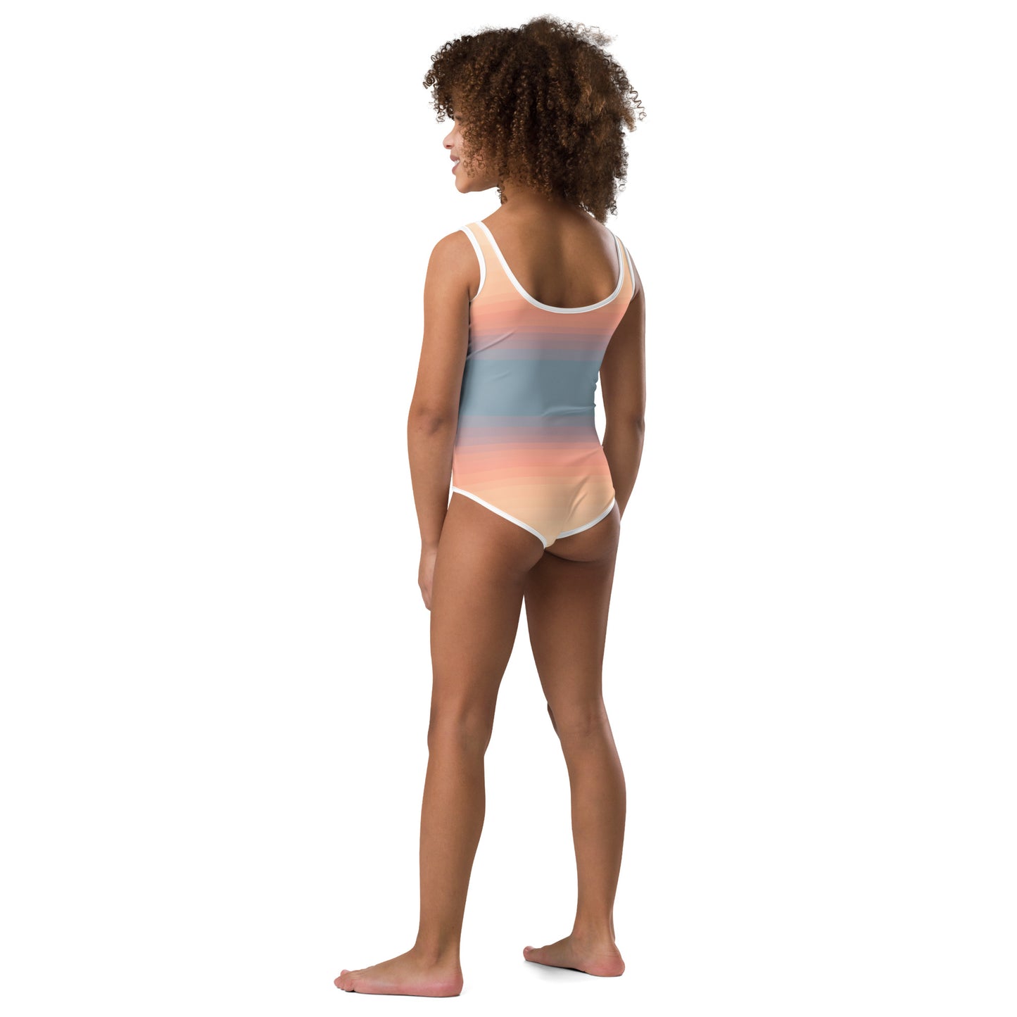 Minimalist Sunset Toddlers/Kids Swimsuit