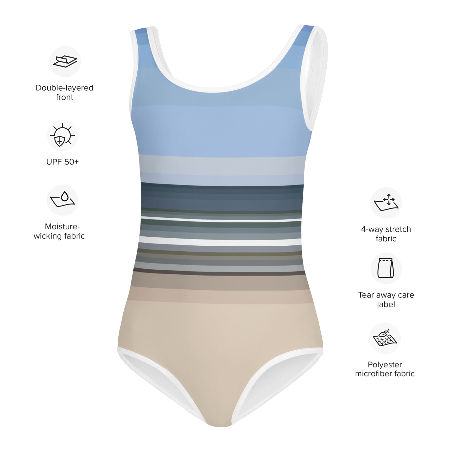 Sky Surf Sand Kids Swimsuit
