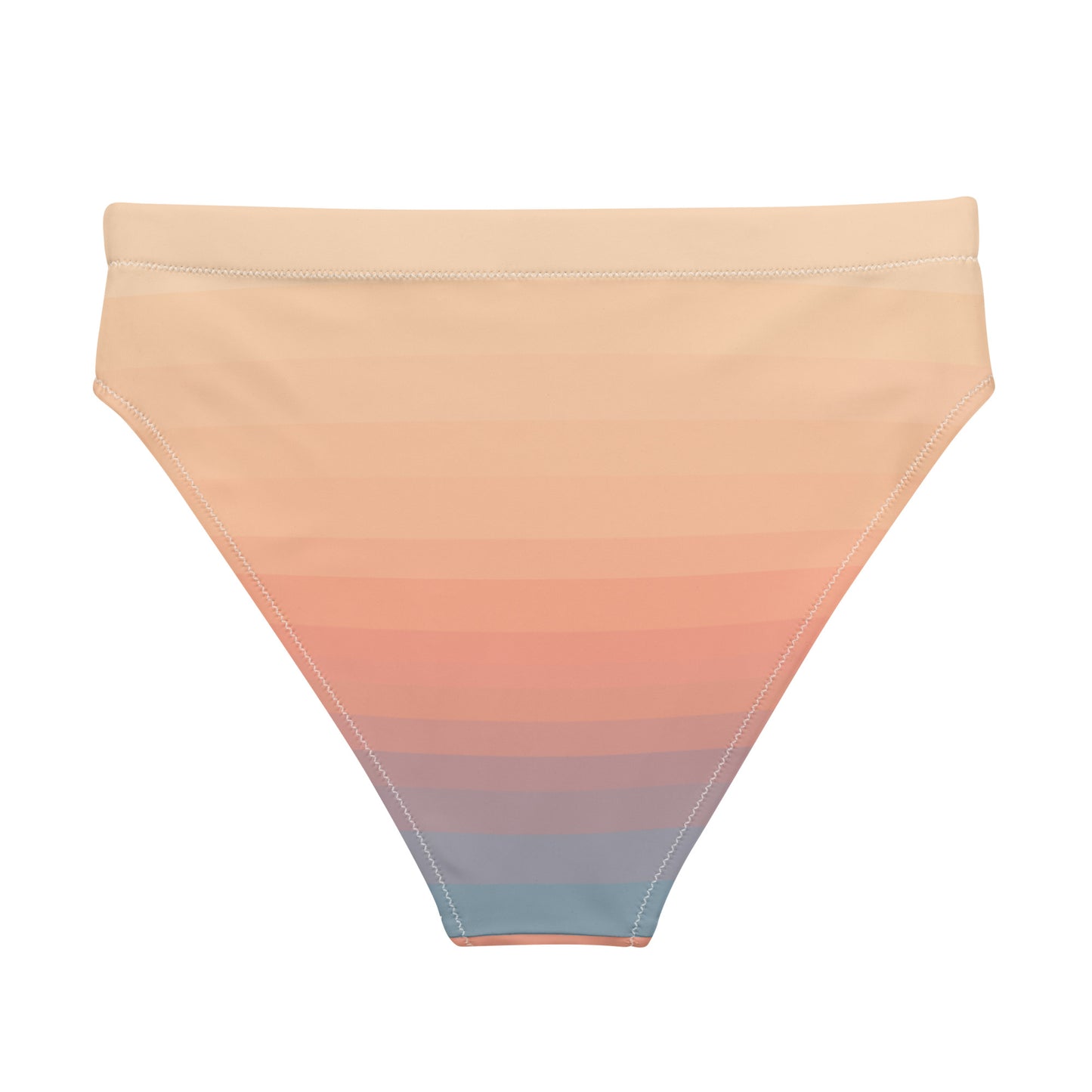 Minimalist Sunset Recycled High-Waisted Bikini Bottom