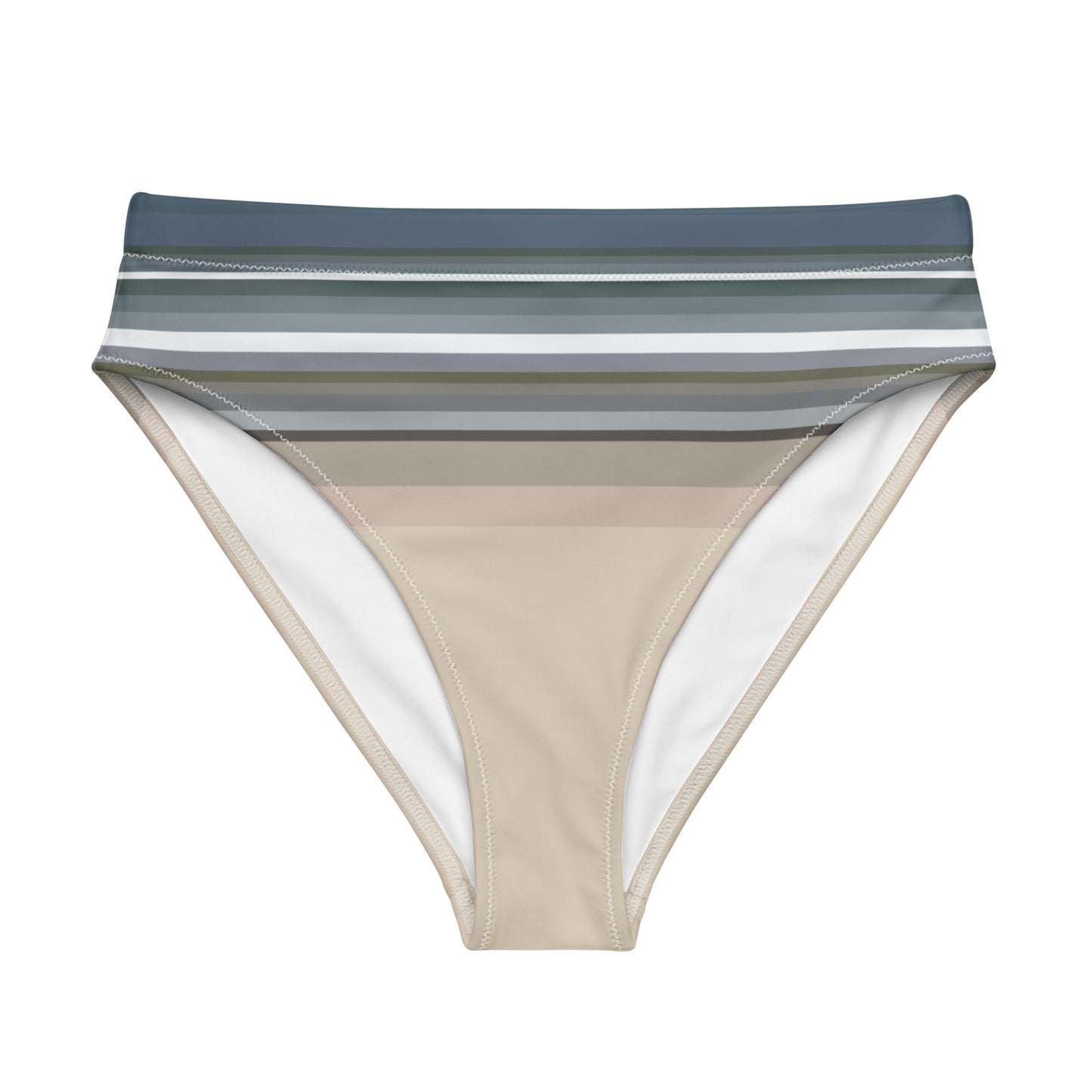 Sky Surf Sand Recycled High-Waisted Bikini Bottom