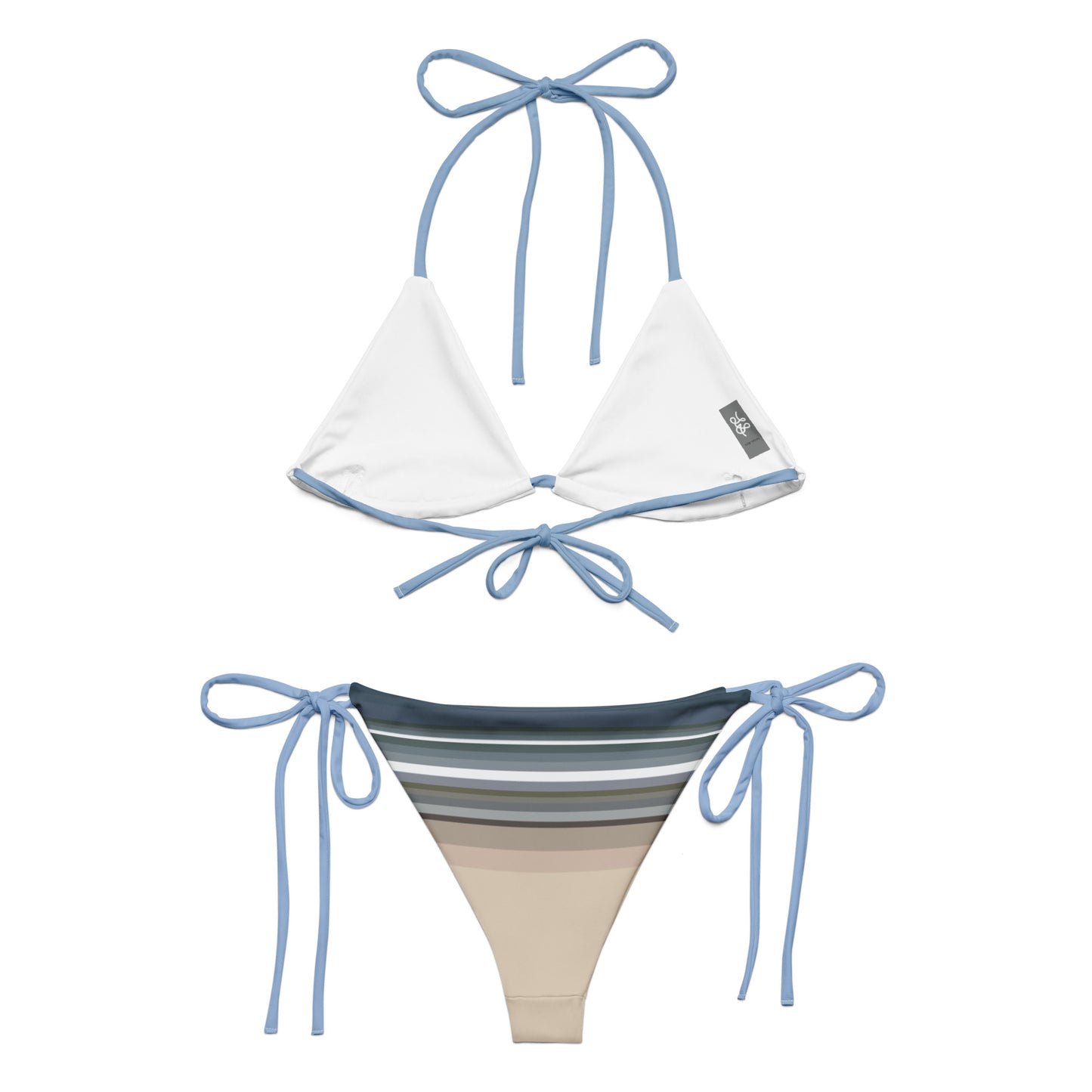 Sky Surf Sand Recycled String Bikini Set