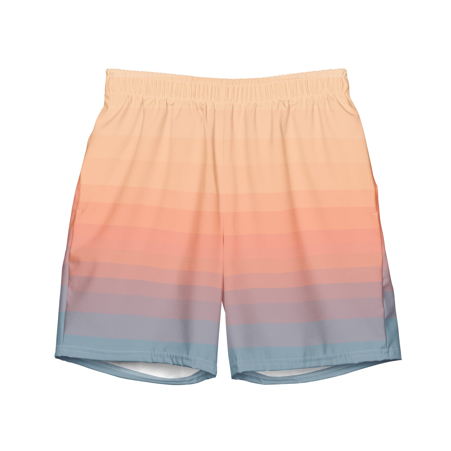 Minimalist Sunset Recycled Swim Trunks