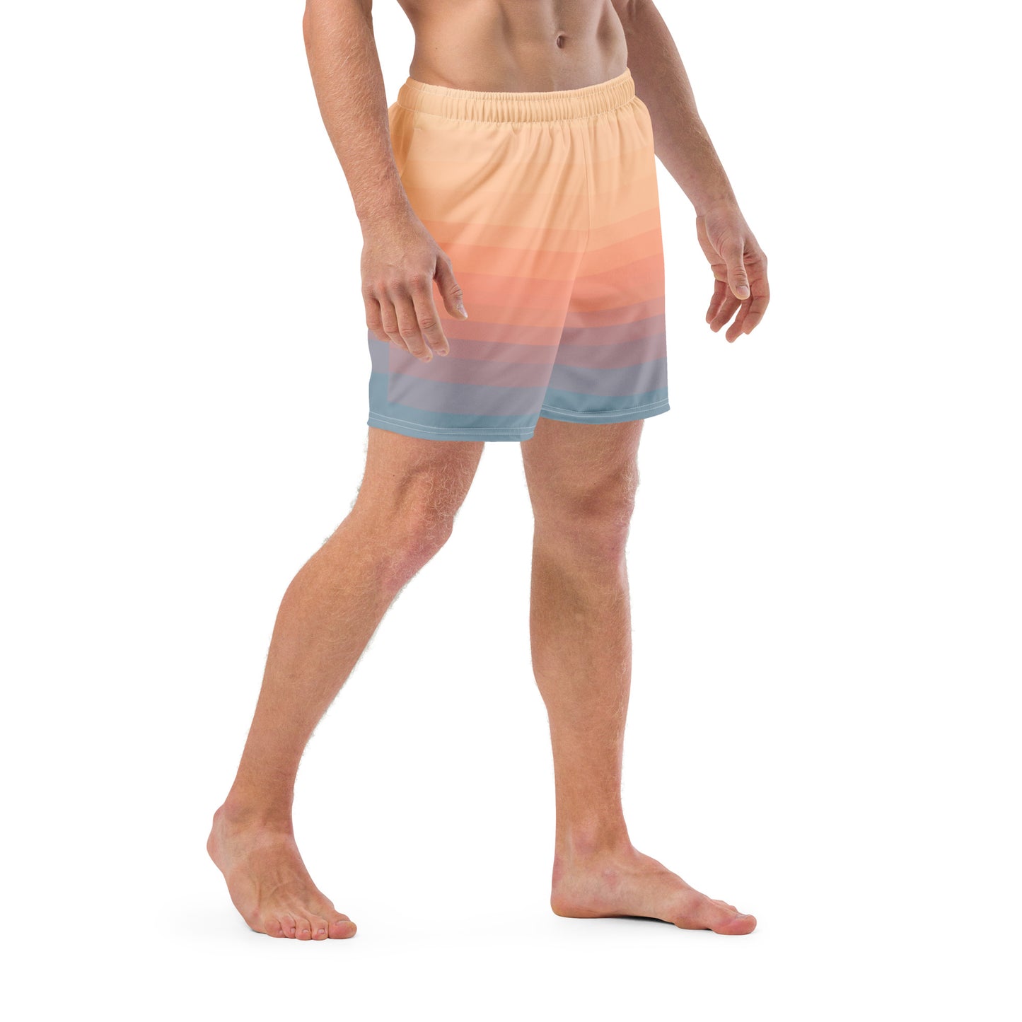 Minimalist Sunset Recycled Swim Trunks