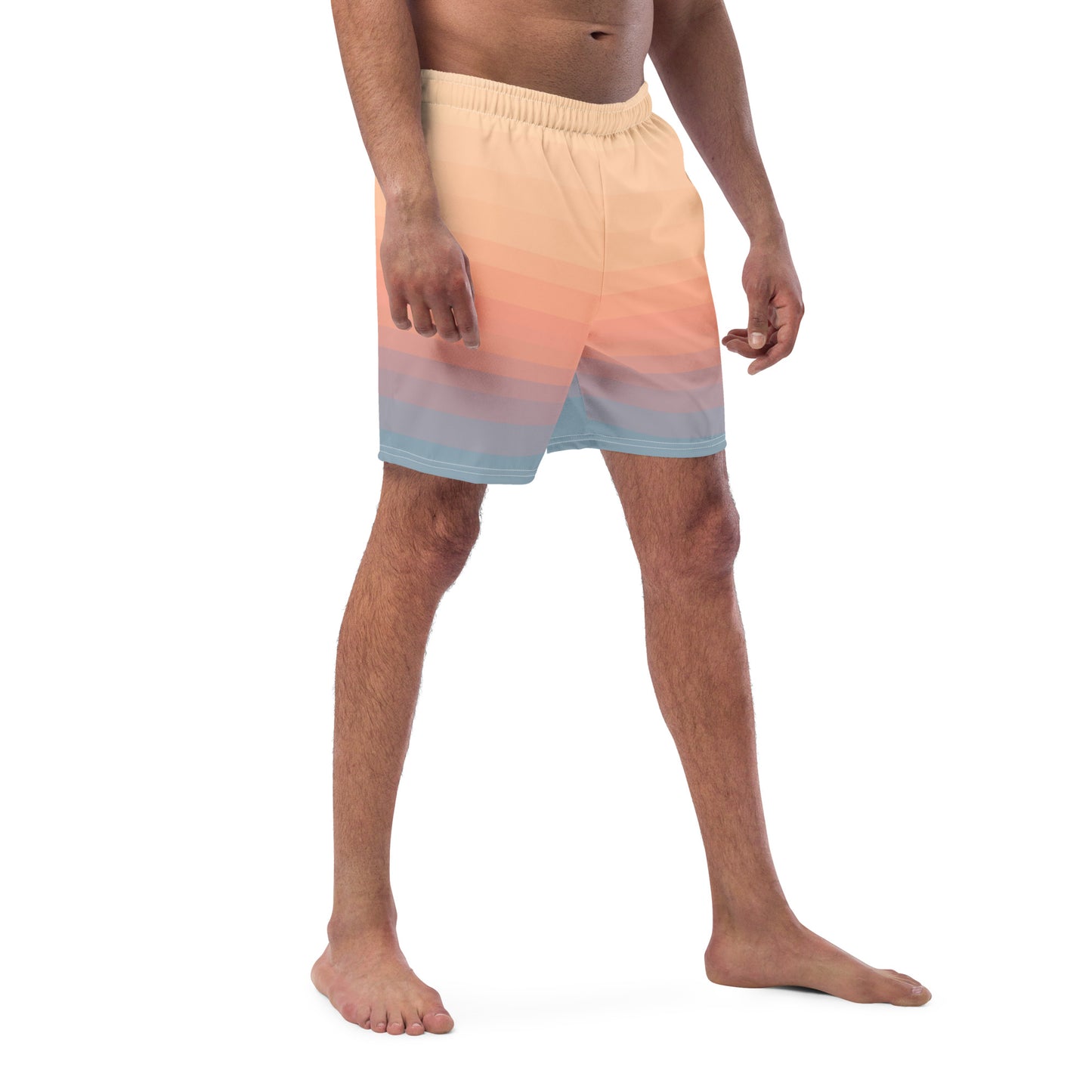 Minimalist Sunset Recycled Swim Trunks