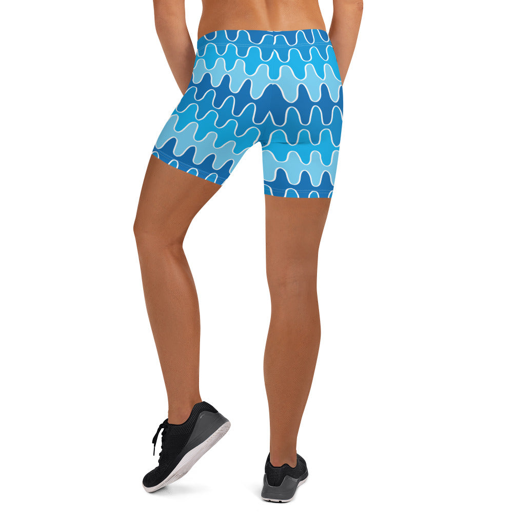 Squiggle Waves Fitted Shorts