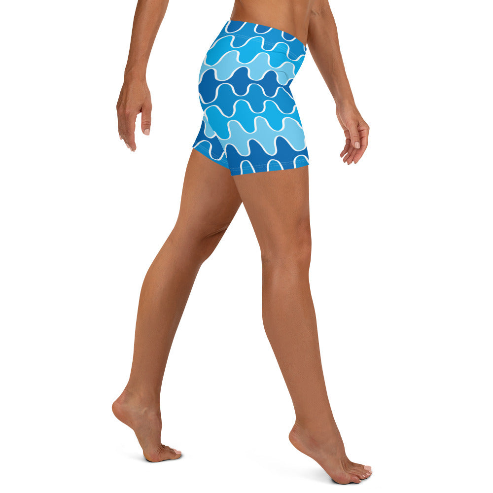 Squiggle Waves Fitted Shorts