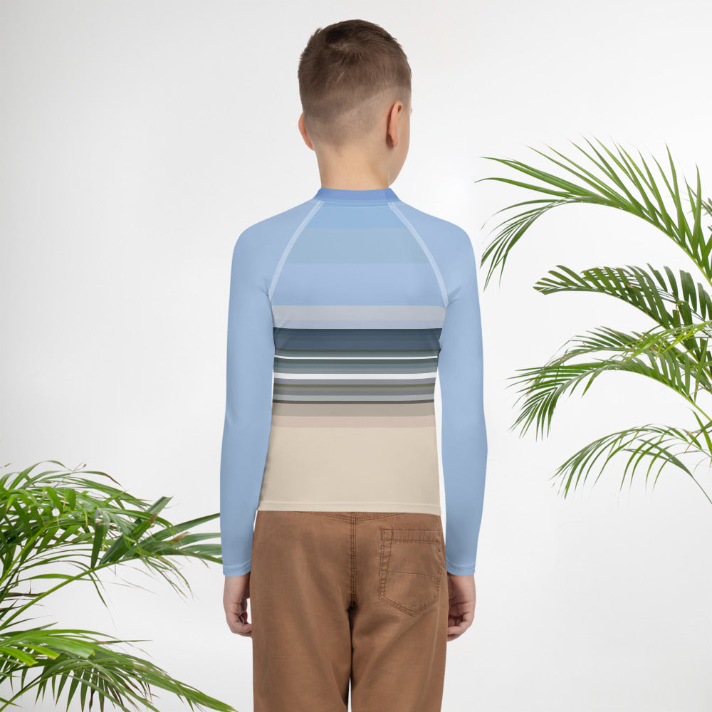 Sky Surf Sand Youth Rash Guard