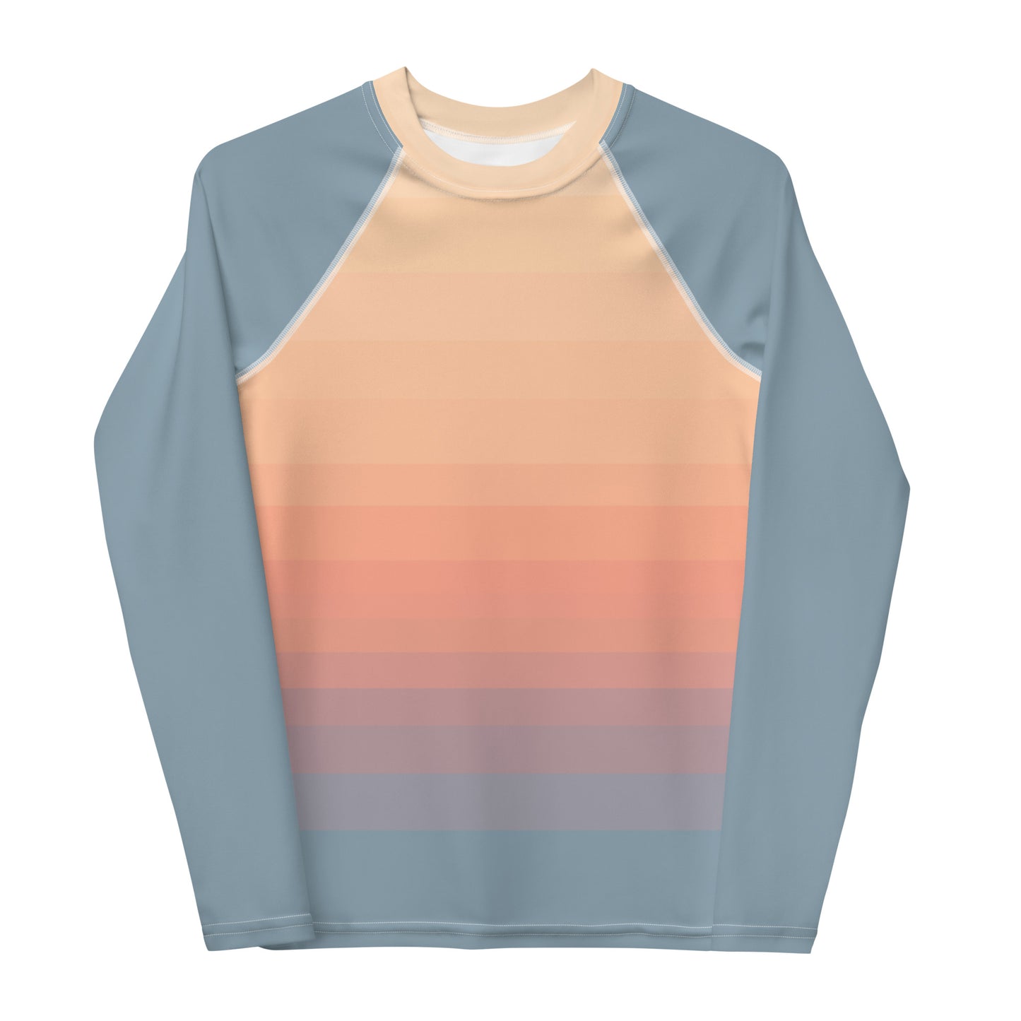 Minimalist Sunset Youth Rash Guard