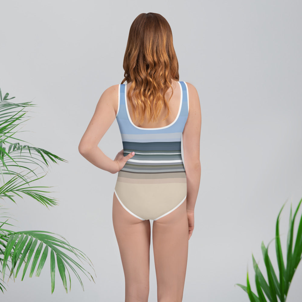 Sky Surf Sand Youth Swimsuit