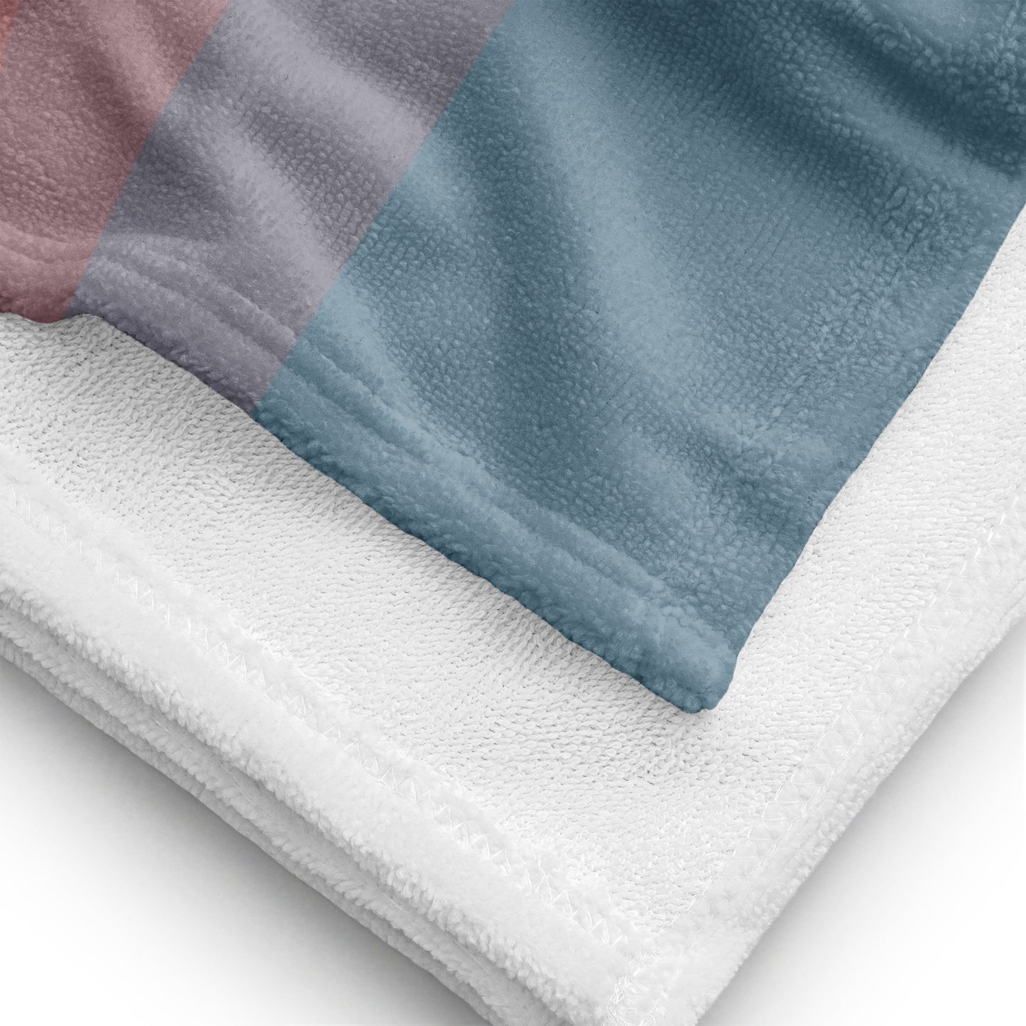 Minimalist Sunset Bath & Beach Towel