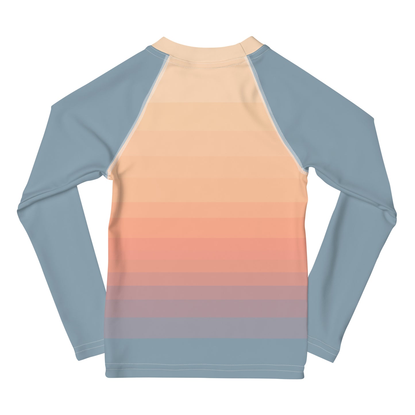 Minimalist Sunset Kids Rash Guard