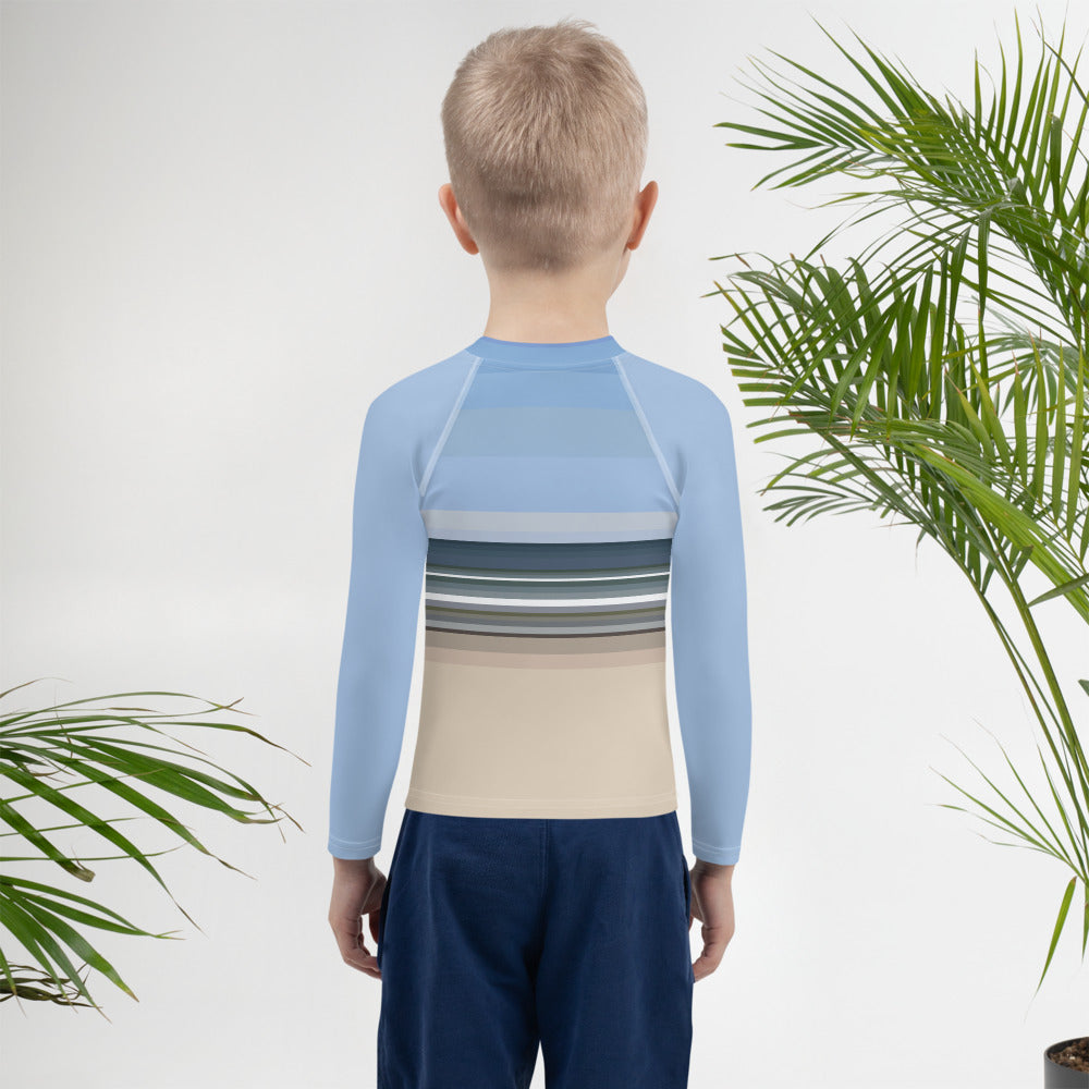 Sky Surf Sand Kids Rash Guard