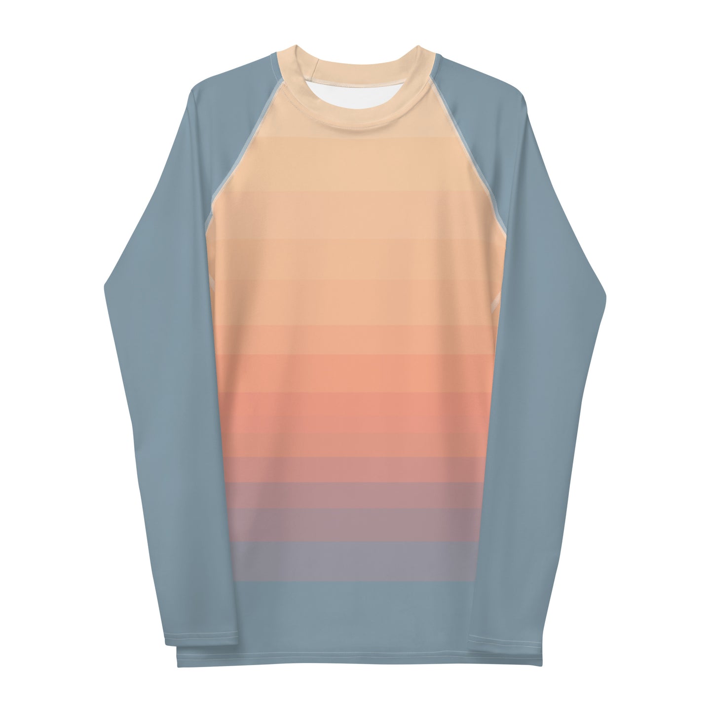 Minimalist Sunset Men's Rash Guard