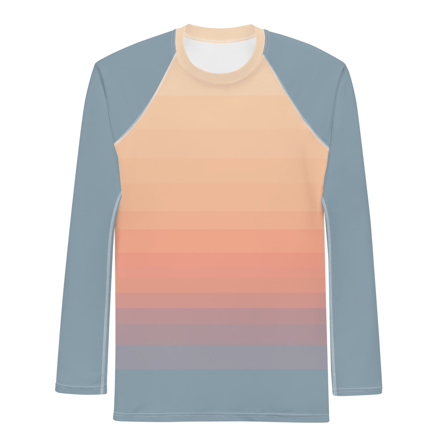 Minimalist Sunset Men's Rash Guard