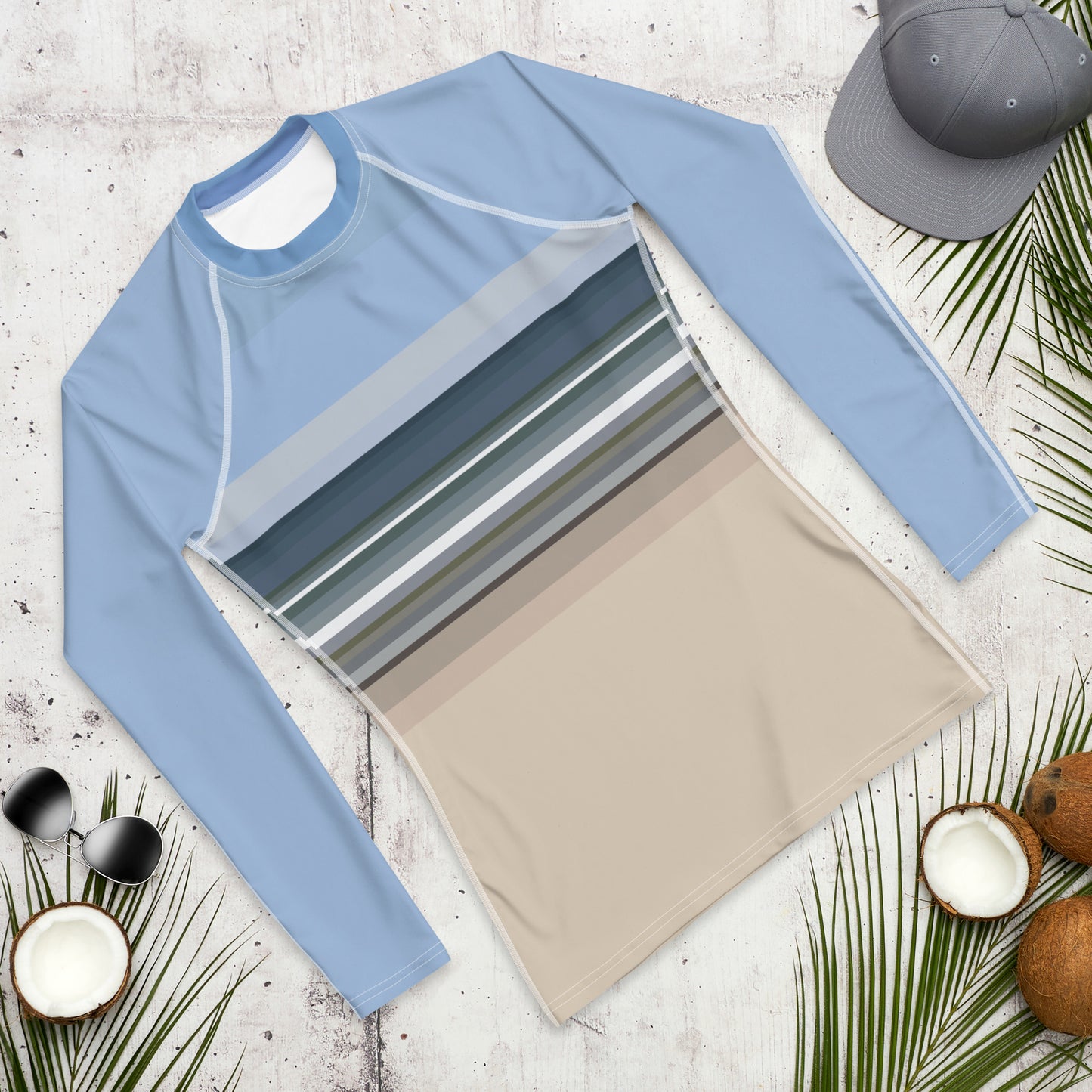 Sky Surf Sand Men's Rash Guard