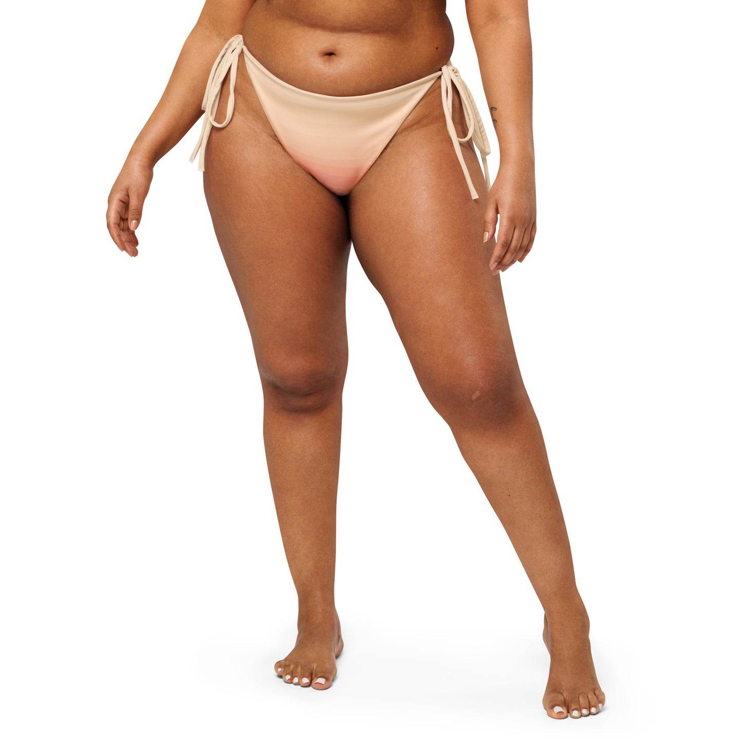Minimalist Sunset Recycled String Bikini Bottom