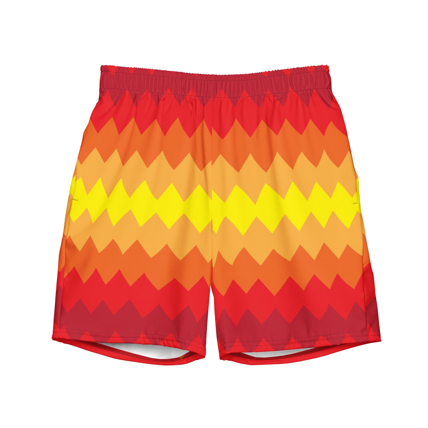 Zigzag Rays Recycled Swim Trunks