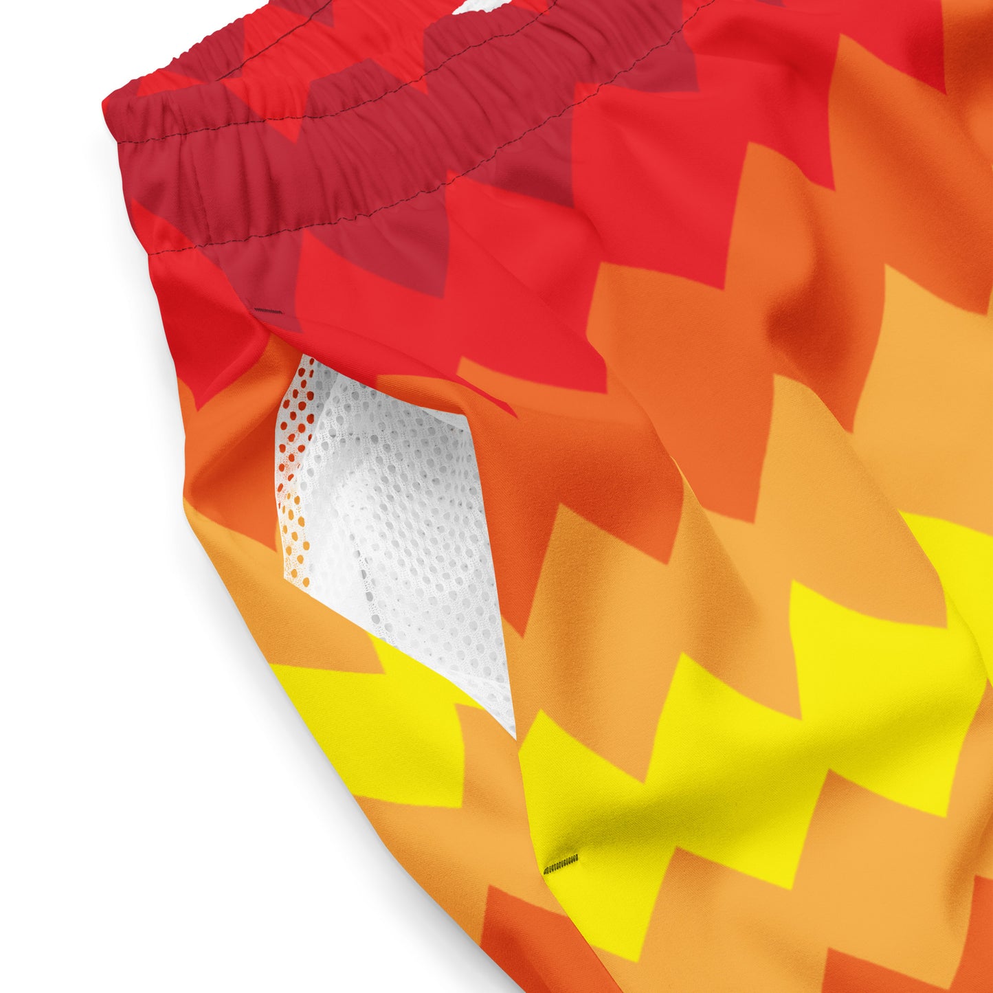 Zigzag Rays Recycled Swim Trunks