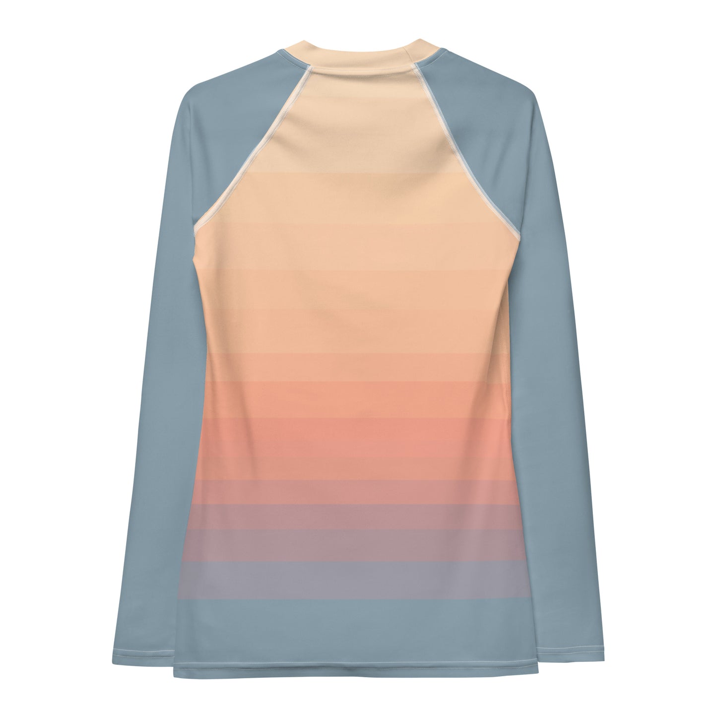 Minimalist Sunset Women's Rash Guard