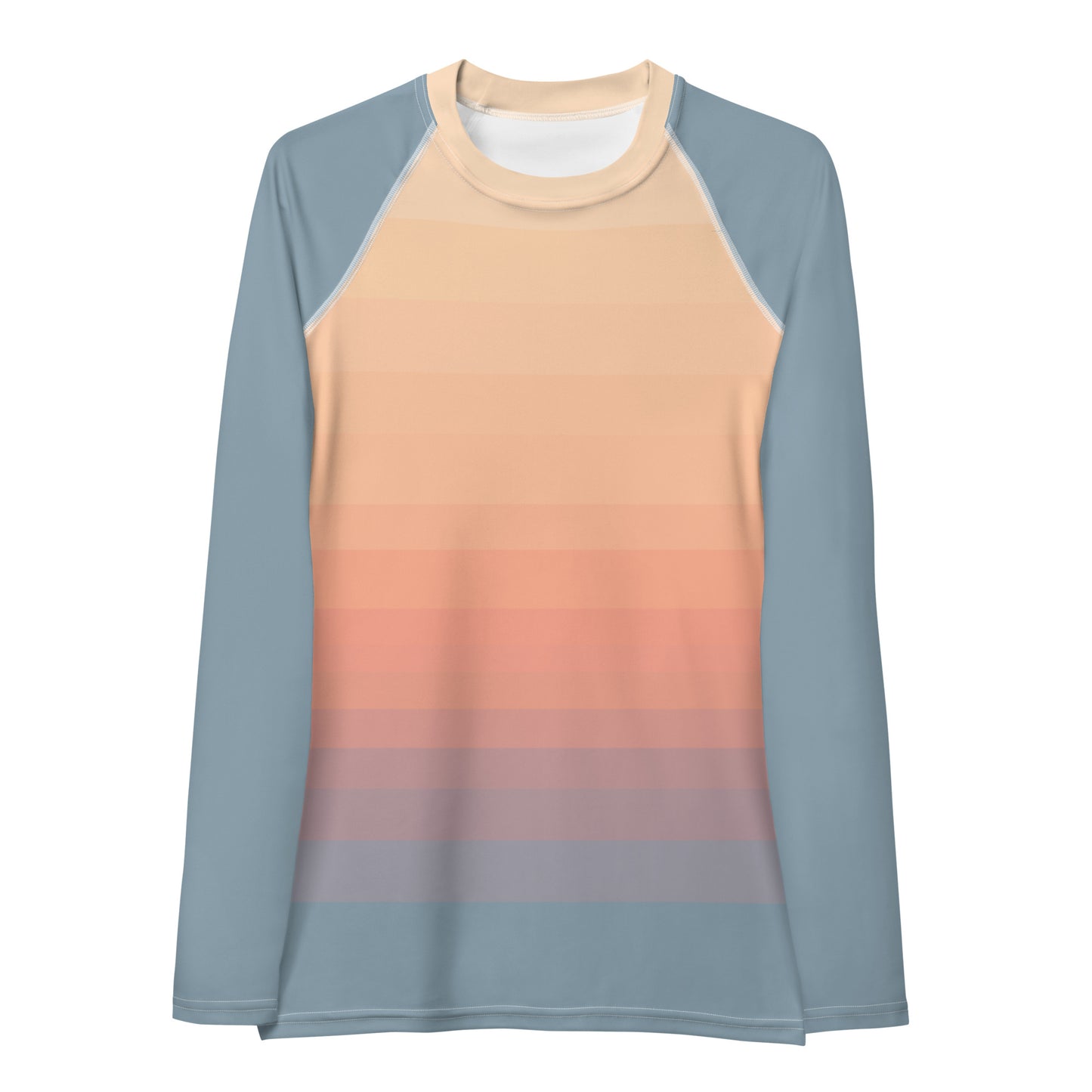 Minimalist Sunset Women's Rash Guard