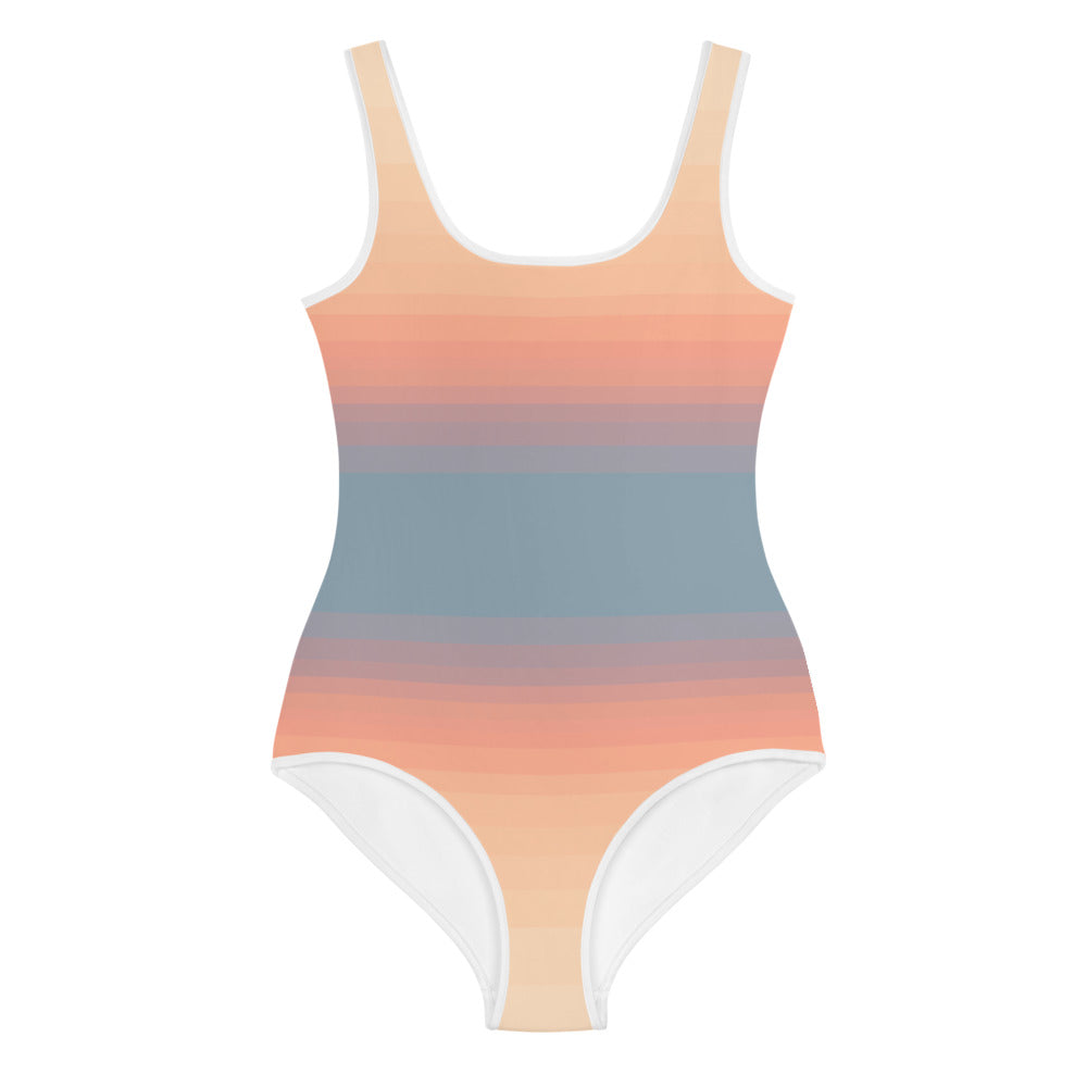 Minimalist Sunset Youth Swimsuit