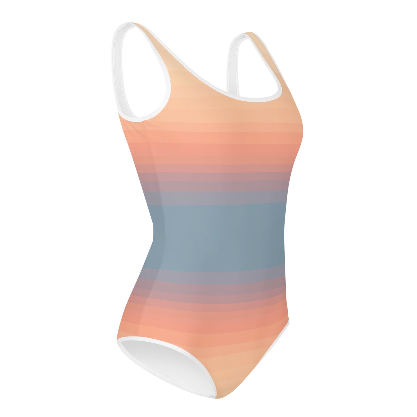 Minimalist Sunset Youth Swimsuit